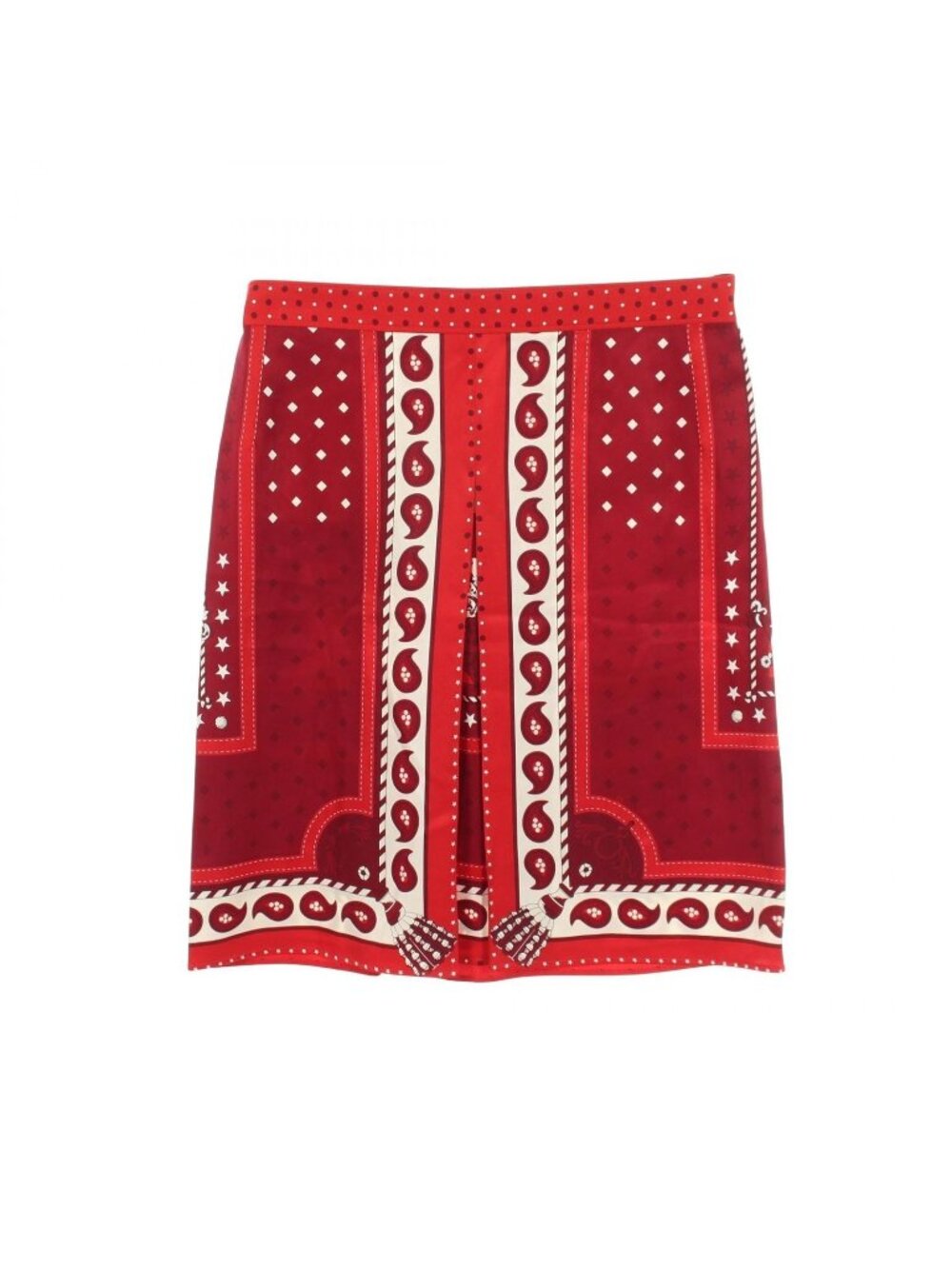 Hermes Skirt Twillaine Silk